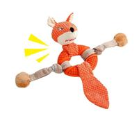 Spaß-Spielzeug für Hunde | Beißspielzeug Plüsch-Seil mit Tiermotiv | Weiche s Hundespielzeug,für Draußen, Garten, Rasen, Training, Park, Camping, Innen