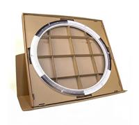 Spatar String Art DIY Kit Anillo M - Imagen de hilo personalizada de tu propia foto - Cuadro creativo DIY - Idea de regalo - Ø 53 cm