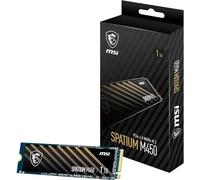 MSI SPATIUM M450 PCIe 4.0 NVMe M.2 1 TB PCI Express 4.0 3D NAND