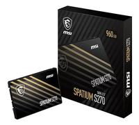 MSI SPATIUM S270 SATA 2.5 960GB unidad de estado sólido 2.5" Serial ATA III 3D NAND