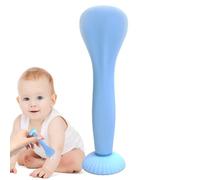 Spátula de crema para bebés - Aplicador de crema de pañales de silicona | con base de succión, herramienta de esparcidor sin desorden para ungüento de pañales, aplicador de crema