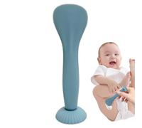 Spátula de crema para bebés - Aplicador de crema de pañales de silicona | con base de succión, herramienta de esparcidor sin desorden para ungüento de pañales, aplicador de crema