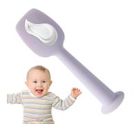 Spátula para bebés para crema de pañales, espátula de tope de bebé - Espátula de crema para bebés con base de succión - Aplicador de pasta de silicona para erupción y cuidado trasero, herramienta amig