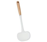 Spatule Non Bâton - Espátulas de Cuisine | Spatule Silicone Plate Pour Cuisson, Ustensile De Cuisine Résistant À La Chaleur Avec Manche Long Pour Poêles Casseroles Maison Restaurante Barbacoa