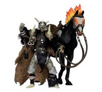 Spawn figura bloodaxe con caballo (spawn: the dark ages) (mcfarlane to