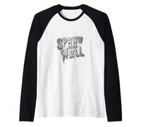 Spawn from Hell Horror Camiseta Manga Raglan