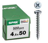 Spax 0/1031/001/4,5/50/ /01 - Tornillo para yeso (acero, 4.5 millimetros, 4,5x50mm)