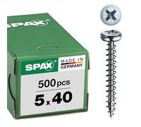 Spax 0/1031/001/5,0/40/ /01 - Tornillo para yeso (acero, 5 millimetros, 5x40mm)