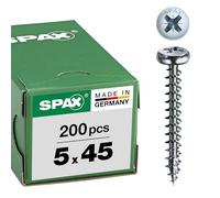 Spax 0/1031/001/5,0/45/ /01 - Tornillo para yeso (acero, 5 millimetros, 5x45mm)