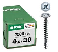 Spax 0/1036/001/4,5/30/ /01 - Tornillo para yeso (acero, 4.5 millimetros, 4,5x30mm)
