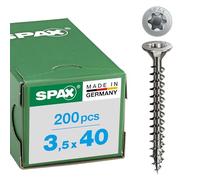 Spax Tornillo para yeso 0/3527/000/3,5/40/ /02 - acero inoxidable V2A 3,5x40 mm
