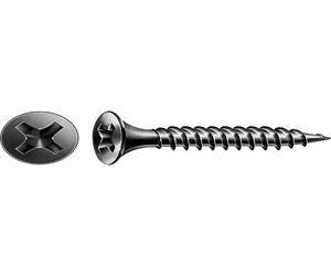 SPAX 1091170390355 GIX-A - Tornillos de montaje rápido, color negro