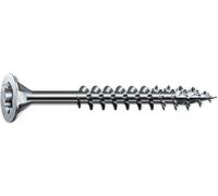 SPAX 191010801605 WIROX a3j, Tornillo de construcción, T-Star Plus, cabeza avellanada, rosca parcial, 4 corte, 8 x 160 mm