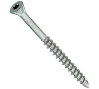 SPAX 35703503201011 Wirox-Tornillo para Suelo (3,5 x 45 mm, Rosca Parcial, Torx, Color Plateado, Plata, TX 10, Set de 500 Piezas