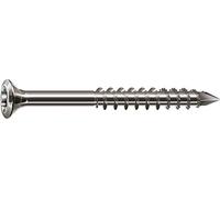 Spax 467000400403 - Tornillo de la fachada, 4,0 x 40 mm, 100 piezas, levantó pequeña, t-estrellas plus, corte, parcialme