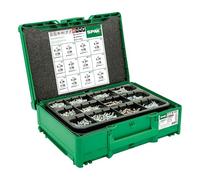 SPAX 5000009172011 SNK Wirox-Maletín de Montaje para Muebles, Verde, 2900