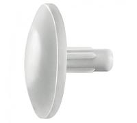 Spax 5000009200009, Tapones de plástico con taladro en la cabeza, Blanco, 500 piezas