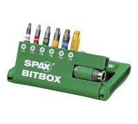 SPAX Bitbox T-STAR plus 4000007899019 - Portabrocas de cambio rápido (6 puntas: T10, T15, T20, T25, T30, T40 en 25 mm)