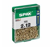 SPAX cab. plana yellox 2x12 M 150 uds