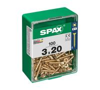 Spax cab. plana yellox 3x20 m 100 uds
