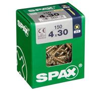 SPAX cab. plana yellox 4x30 L 150 uds