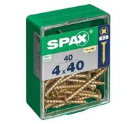 SPAX cab. plana yellox 4x40 M 40 uds