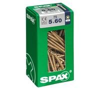 SPAX cab. plana yellox 5x60 L 75 uds