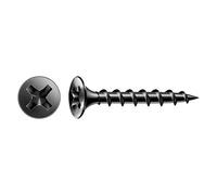 SPAX GIX-B 1891170390355 - Tornillos de rosca gruesa de 3,9 x 35 mm, 1000 unidades, cabeza de trompeta, estrella H2, tornillos para construcción en seco de madera