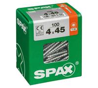 Spax T-Star plus Tornillo universal (Ø x L: 4 x 45 mm, Superficie WIROX, T-Star plus, 100 ud.)