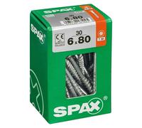 Spax T-Star plus Tornillo universal (Ø x L: 6 x 80 mm, Superficie WIROX, T-Star plus, 30 ud.)
