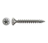 SPAX TIRA1787 Caja 25 uds. Tornillo Madera Cab. Plana INOX A2 5,0x50mm, Multicol