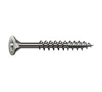 SPAX TIRA1794 Caja 25 uds. Tornillo Madera Cab. Plana INOX A2 3,5x25mm, Multicolor, Set Piezas