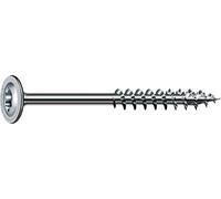 Spax Tornillo de construcción, 10,0 x 140 mm, 50 unidades, T-Star Plus, plato, cabeza de rosca parcial, 4 Cut, WIROX a3j, 251011001405