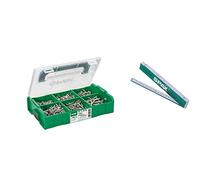 SPAX Wirox A9J T-Star Plus, L-BOXX Mini, pequeño, 6 tamaños, 703 piezas, 3 puntas T20 y regla plegable