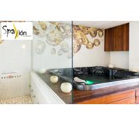 Spaxion Corte inglés Colón Valencia: spa VIP privado con jacuzzi bombones y cava para 2 personas
