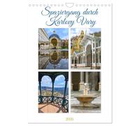 Spaziergang durch Karlovy Vary (Wandkalender 2026 DIN A4 hoch), CALVENDO Monatskalender: Karlsbad - der Kurort der heißen Thermalquellen