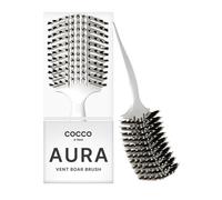 Spazzola COCCO Aura Vent Boar Brush Bianca