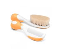 Spazzola e Pettine Arancio Chicco Chicco