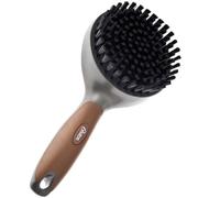 Spazzola premium con setole in nylon e struttura in plastica dura, cani e gatti