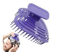 Spazzola Shampoo Massaggiante • Pettine Detergente Capelli in TPE | Spazzola Scalp Scrubber con Manico Ergonomico per Lavaggio Delicato, Relax e Cura Quotidiana