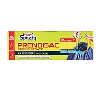 Spazzy Sacchi in Plastica con Maniglie Autochiudenti e Antibatterico 30 Litri Pattumiera Media - 15 Sacchi