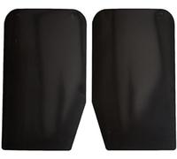 SPC 03791NR Faldillas para coche, Color Negro, Juego de 2