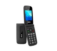 SPC Titan 2 - Teléfono móvil de Tapa para Mayores con 4G, Teclas Grandes, Timbre Alto 105dB y Pantalla 2,4” | Fácil de Usar y configuración remota | 3 memorias directas | Batería hasta 7 días - Negro