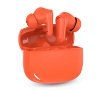 SPC Boost Buds - Auriculares inalámbricos Bluetooth con ENC cancelación Ruido | 30h de batería | Google Fast Pair | 4 micrófonos | IPX4 | Control táctil y Asistente de Voz - Naranja