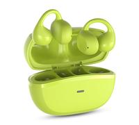 SPC Boost Clip - Auriculares inalámbricos con Clip Open-Ear | ENC para Llamadas nítidas | 26h de batería | Bluetooth y Google Fast Pair | IPX5 | Control táctil y Asistente de Voz - Verde