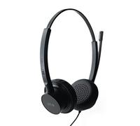 SPC Brave Pro - Auriculares Profesionales con micrófono y cancelación de Ruido, conexión USB-A + AUX, Control Remoto en Cable, Almohadillas con Acabado en Polipiel, Sonido estéreo, Color Negro