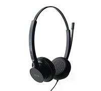SPC Brave Pro - Auriculares Profesionales con micrófono y cancelación de Ruido, conexión USB-C, Control Remoto en Cable, Almohadillas con Acabado en Polipiel, Sonido estéreo, Color Negro