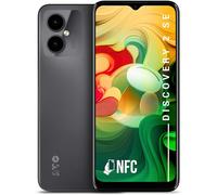 SPC Discovery 2 SE - Smartphone de 4+64GB con Pantalla de 6.5” HD+, NFC, desbloqueo Facial y por Huella, 4G, Doble cámara 13+2MP, batería 4500 mAh con Carga inversa y Android 13 - Color Dark Matter