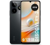 SPC Discovery 3 - Smartphone 6,8” IPS 120Hz | 128GB Memoria Interna y 4GB RAM | 50MP Dual CAM AI | NFC y Biometría | Android 14 | Batería 5000mAh con Carga rápida - Color Dark Matter