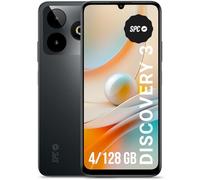 SPC Discovery 3 - Smartphone 6,8” IPS 120Hz | 128GB Memoria Interna y 4GB RAM | 50MP Dual CAM AI | NFC y Biometría | Android 14 | Batería 5000mAh con Carga rápida - Color Dark Matter